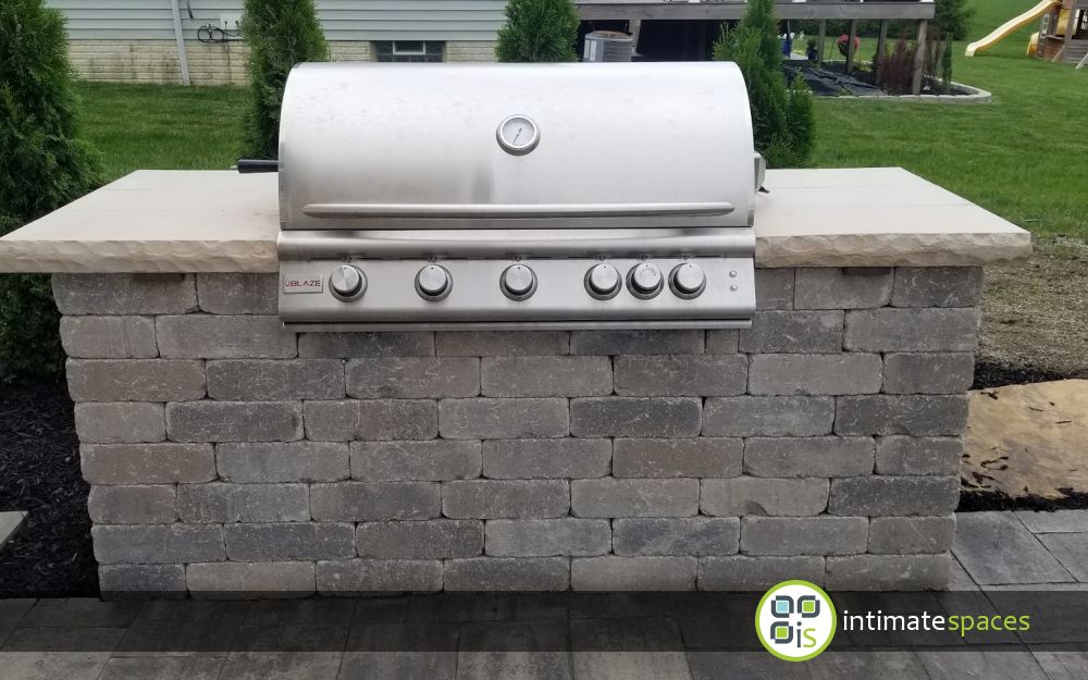 Outdoor Project: Patio, grill island, pergola, arbor